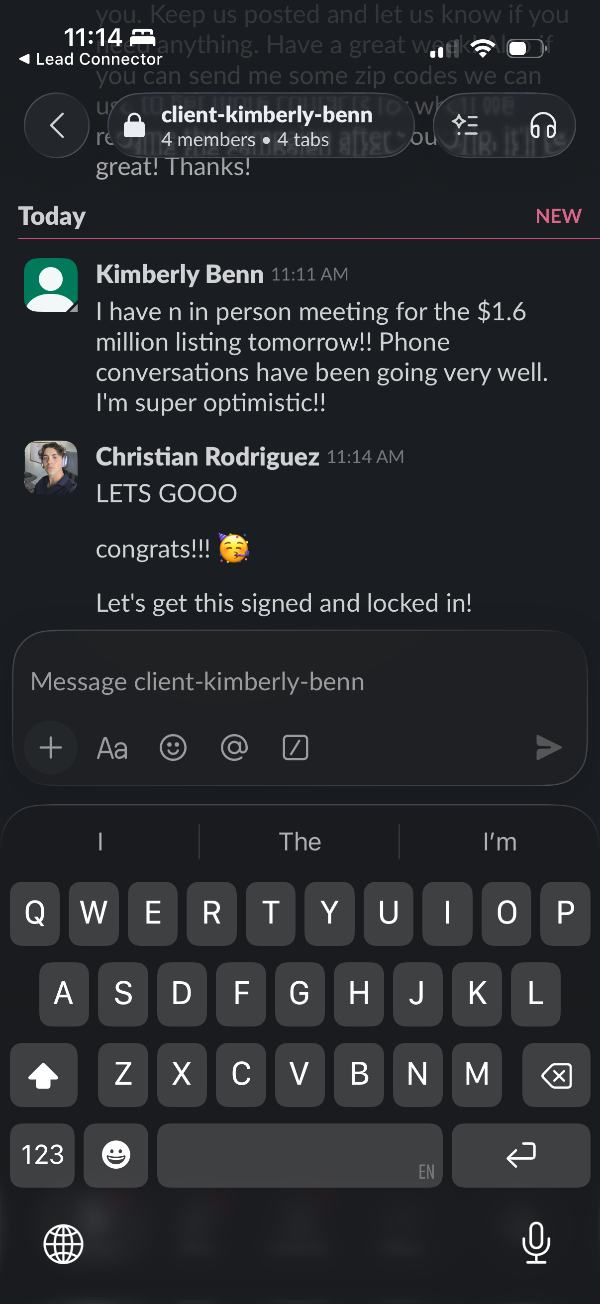 Client win 1